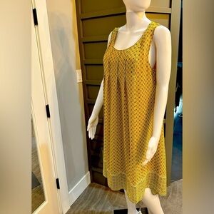 Sophie Max Yellow Dress Size L